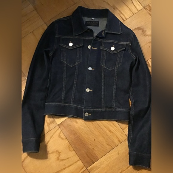 Juicy jeans women blue denim Jean jacket US size small - Picture 4 of 12